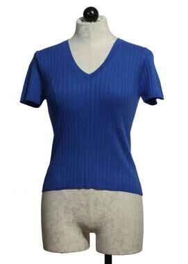 NEW COLORUSH women's barefoot drift rib v tee in river